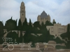 Météo du monde. Jérusalem, 2016, huile sur toile, 140 x 190 cm