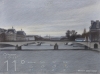 Погода в мире, Париж, 2015, цв. карандаши и гуашь на бумаге, 48 х 65 см