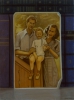 Moi avec mon père & ma mère en 1950, 2009, huile sur toile, 81x60 cm