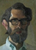 Autoportrait, 1984, huile sur toile, 33x24 cm