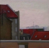 Маленький пейзаж Пьерфитта, 1987-89, холст, масло, 40x40 см