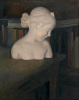 Натюрморт с гипсовой скульптурой-2, 1986, холст, масло, 61x50 см