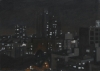 TEL AVIV BY NIGHT, 2017, oil on canvas, 46x65 cm