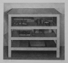 La table de travail, 1980, eau-forte, 44x48 cm
